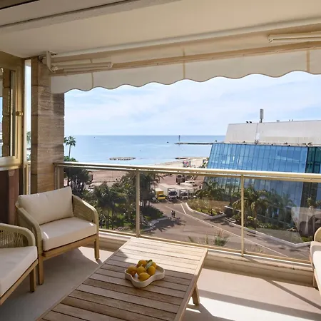 6 Croisette Beaches Sea View And Palais Des Festivals Апартаменты